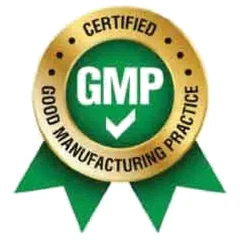 GMP — Good Manufacturing Practice certified