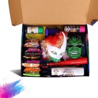 COCK BRAND Colour Stash Gift Box | 100% Natural and Herbal Gulal