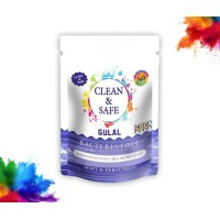 Cock Brand Clean and Safe Gulal Multicolour (Pack of 5) 