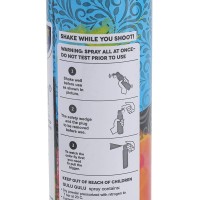 COCK BRAND Gulu Gulu | Natural and Herbal Gulal Muliti-color Spray (Pack of 4)